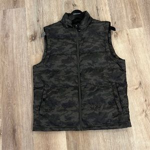 Army camo vest
